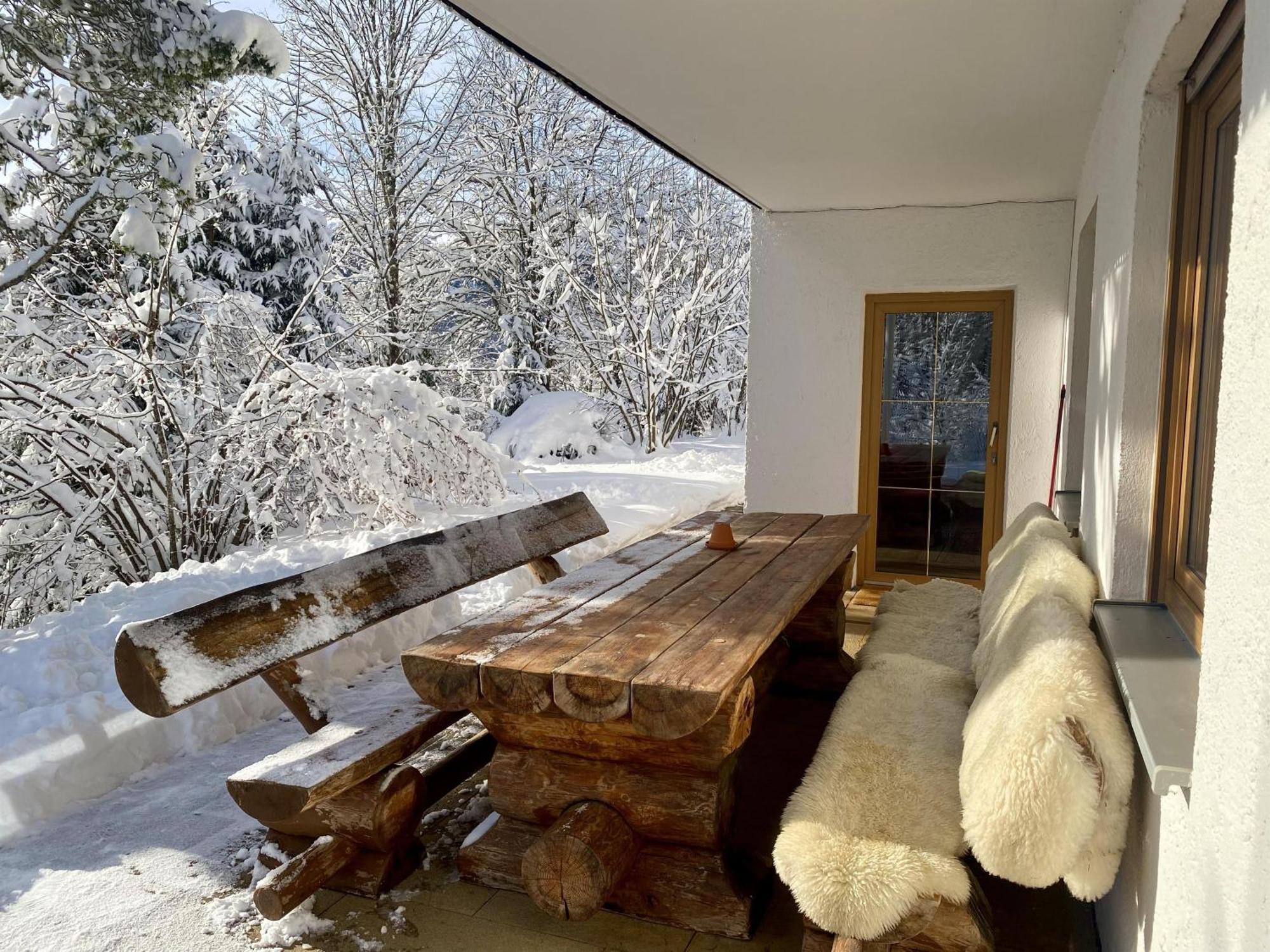 Ferienwohnung Waldgarten Leiten Luaran gambar